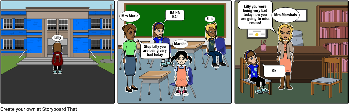 The Bad Girl - Cartoon (1164x385), Png Download