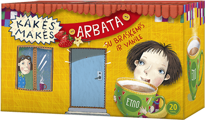 Kakė Makė Tea With Strawberries And Vanilla - Tea (600x300), Png Download