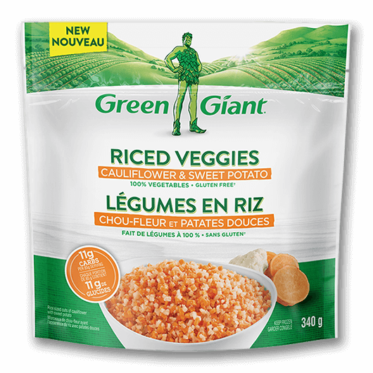Green Giant* Cauliflower & Sweet Potato Riced Veggies - Green Giant Riced Veggies, Cauliflower Medley - 12 (530x530), Png Download