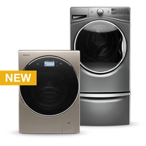 Washing Her Ballet Leotard And Unsure Of How Much Detergent - Whirlpool 5.2 Cu. Feet Iec Front Load Washer With Detergent (300x300), Png Download