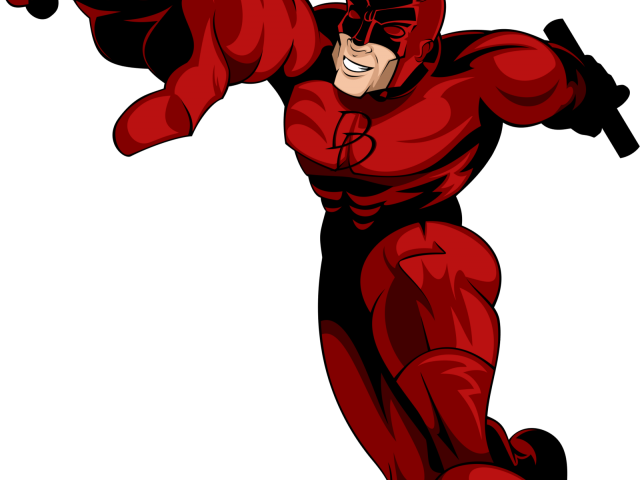 Daredevil Clipart Marvel Superheroes - Daredevil (640x480), Png Download
