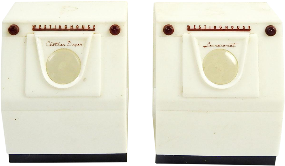 Washer Dryer Salt & Pepper Shakers - Washing Machine (1023x594), Png Download