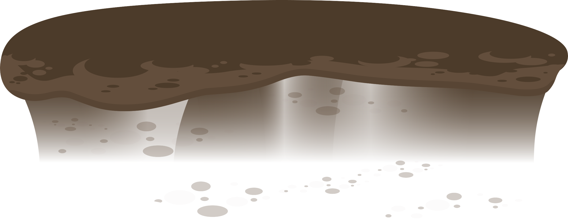 Clipart - Ground Clipart Png (2400x949), Png Download