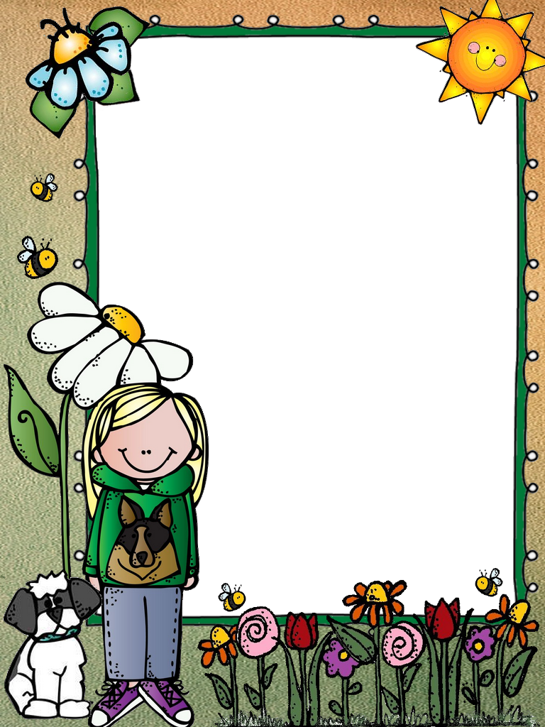 Paper Borders, Binder Covers, Border Design, First - Classroom (768x1024), Png Download