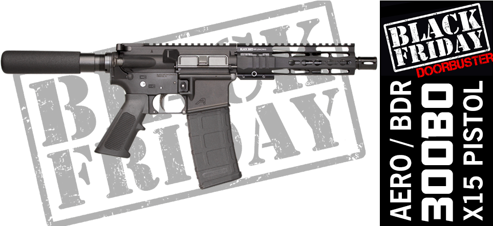 Black Dirt Rifleworks 300 Aac Blackout Pistol - .300 Aac Blackout (970x441), Png Download
