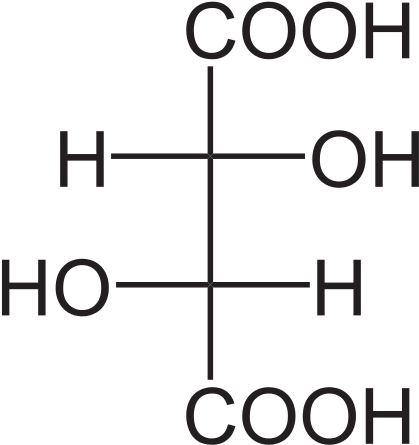 The 'l' Shape Of Tartaric Acid Which Is The Main Organic - D Xylulose (440x467), Png Download