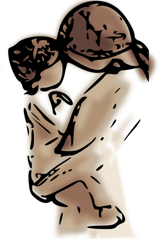 Free Download Mother And Baby Animation Clipart Infant - Clip Art Postpartum Depression (566x800), Png Download