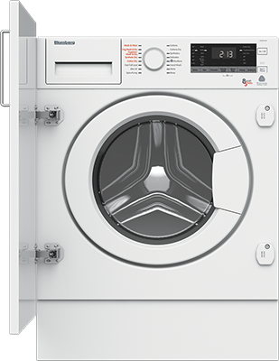 Blomberg Lri285410w Agency Model Integrated Washer - Beko Washer Dryer Integrated (309x400), Png Download
