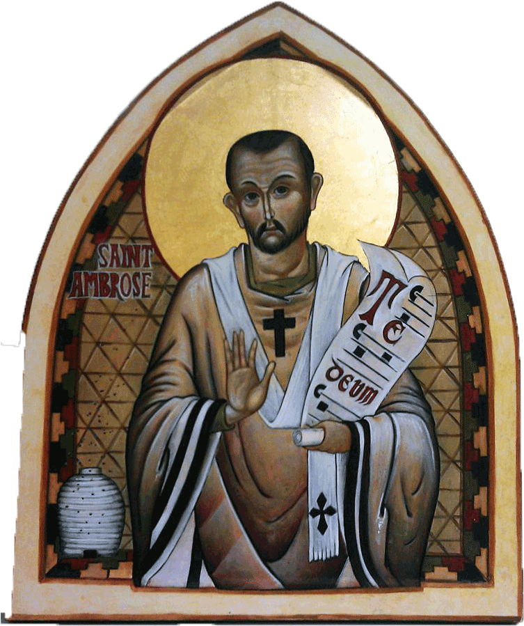 Kriminalgeschichte, - Saint Ambrose (763x960), Png Download