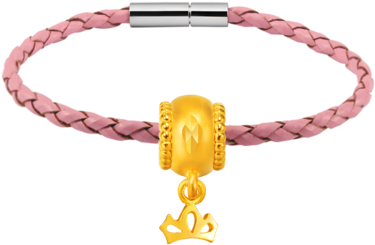 3d Hard Gold Treasure Hunter Crown Genuine Gold Pendant - Pendant (430x430), Png Download