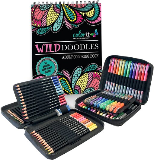 Colorit Gel Pens (515x600), Png Download