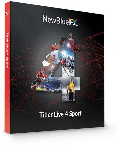 Enhance Your Sports Broadcasts - Newblue Titler Live 4 Broadcast 4.0 (421x498), Png Download