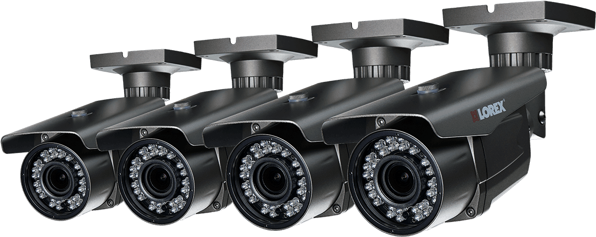 1080p Hd Security Bullet Cameras With Motorized Varifocal - Hd Security Cameras 1080p With Motorized Varifocal (1200x800), Png Download