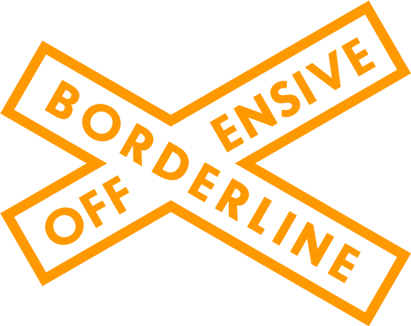 Borderline Offensive - Icon (800x634), Png Download
