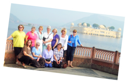 Join Us On Our Next Indian Textile Holiday - Jal Mahal (450x303), Png Download