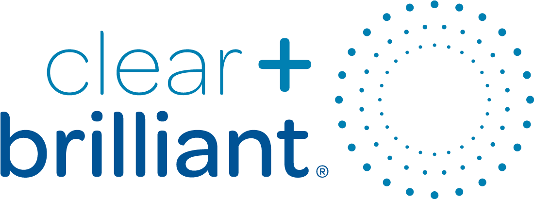 Laser Services - Clear And Brilliant Laser Logo (1128x438), Png Download