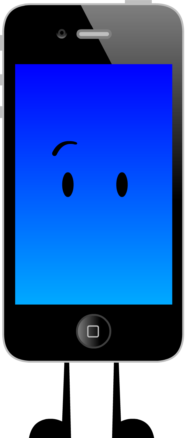 Object Oppose Flat Screen Pose - Smartphone (635x1500), Png Download