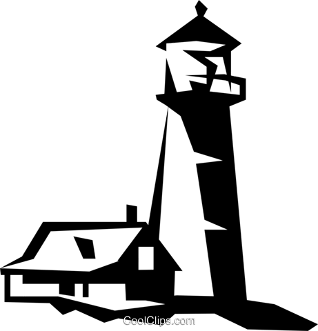 House Beside A Lighthouse Royalty Free Vector Clip - Maritime Law In The Second Half (461x480), Png Download