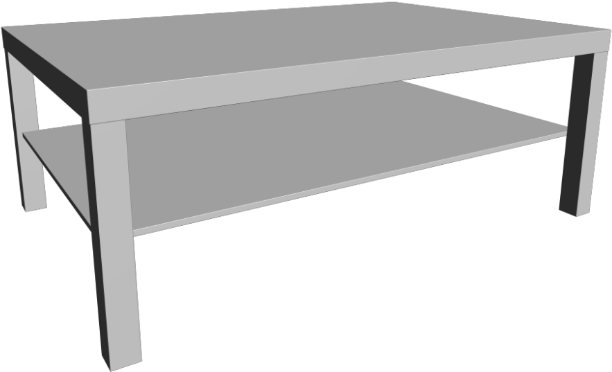 Ikea Small Coffee Table Lack Also Glass Material Increases - Coffee Table (1000x1000), Png Download