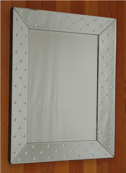 Espelho Estrela - Moldura Trabalhada - Mirror (600x600), Png Download