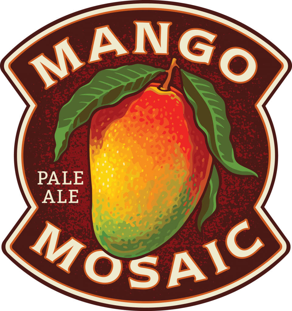 Mango Mosaic Logo - Breckenridge Brewery Mango Mosaic (961x1024), Png Download