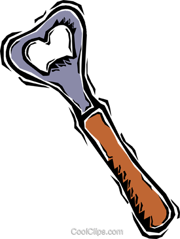 Bottle Opener Royalty Free Vector Clip Art Illustration (361x480), Png Download