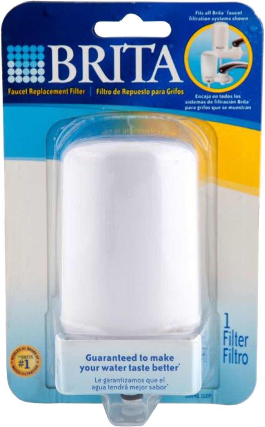 Sistema De Agua On Tap Brita - Brita - Faucet Replacement Filter Chrome - 1 Filters (1500x1500), Png Download