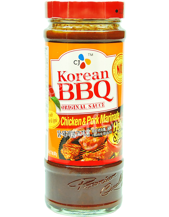 Cj Korean Bbq Chicken & Pork Marinade Original (600x800), Png Download