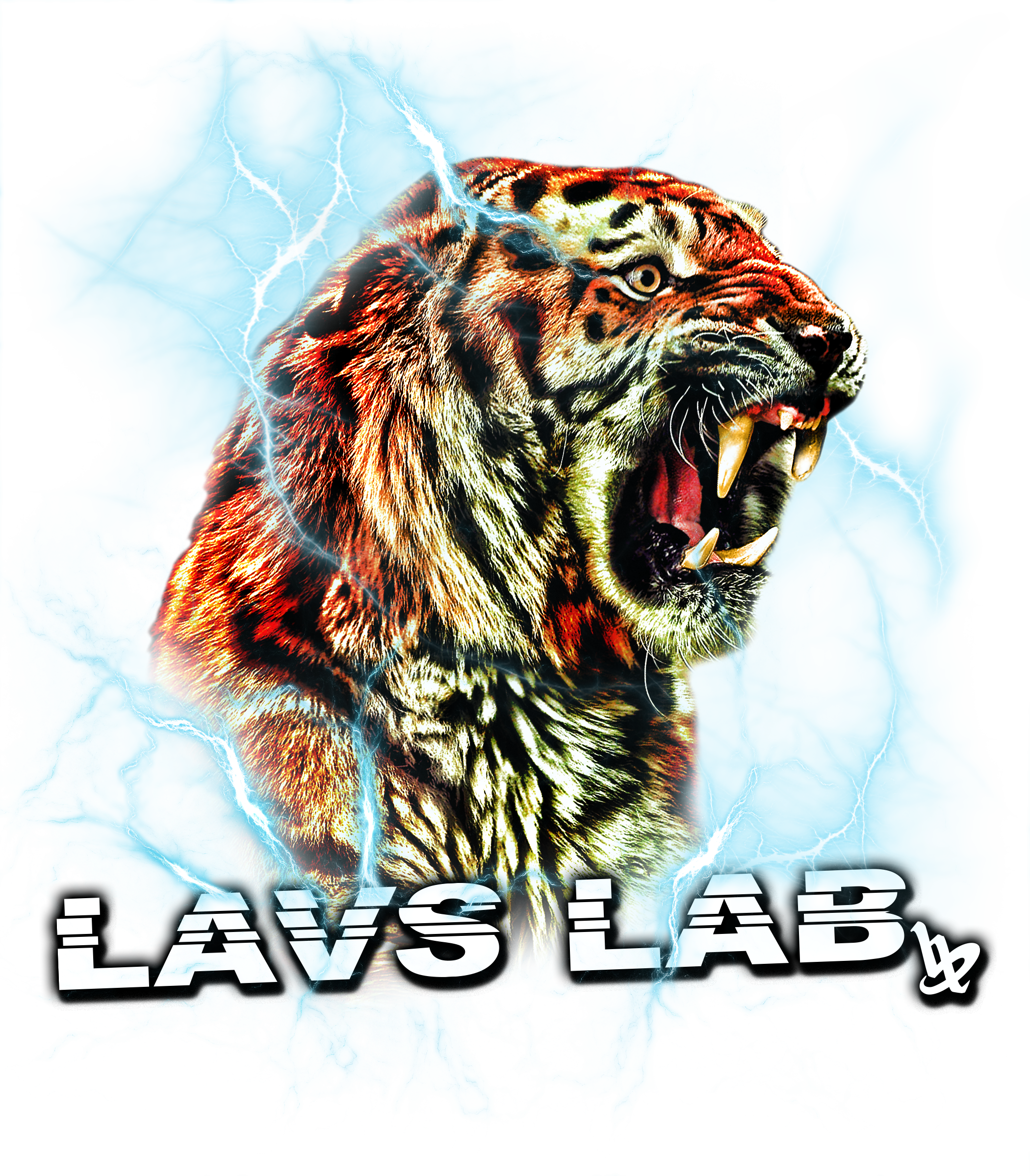 Tj Lavin's Llp Tiger - Tiger Roar Fangs Animal Wild Cat Nature Huge 47x35 (2100x2400), Png Download
