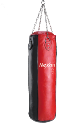 Punching Bag, Leather Nexan, Sand Bag, Bag, Boxing - Bokszak Leder (400x400), Png Download