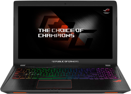 Image For Asus - Asus Rog Strix Gl553vd-fy040t (519x804), Png Download