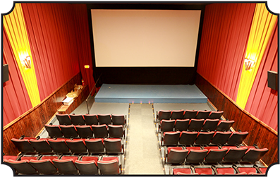 Moviehouse Two Seats 80 In Comfortable Theater Seats - Auditorium (504x252), Png Download