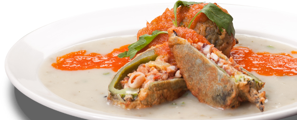 Comida Gourmet Png - Platos De Comida Mexicana Png (587x238), Png Download
