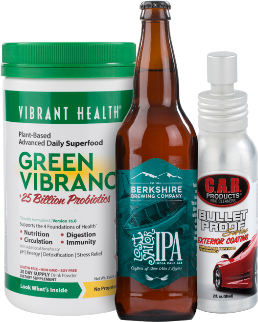 Dion Prime Labels Image - Green Vibrance Powder 30 Day Supply Vibrant Health (554x680), Png Download