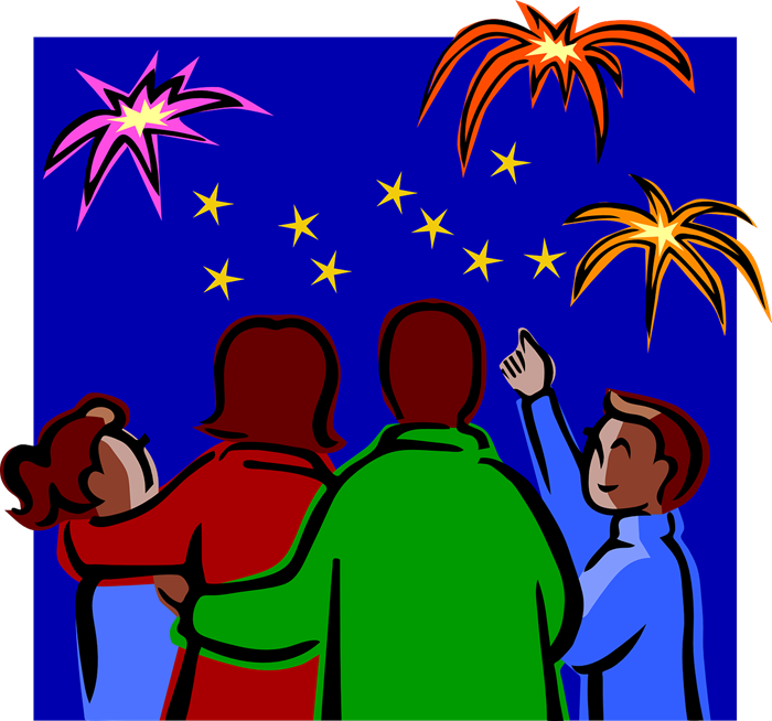 New Years Day Clipart - New Year's Day (700x654), Png Download