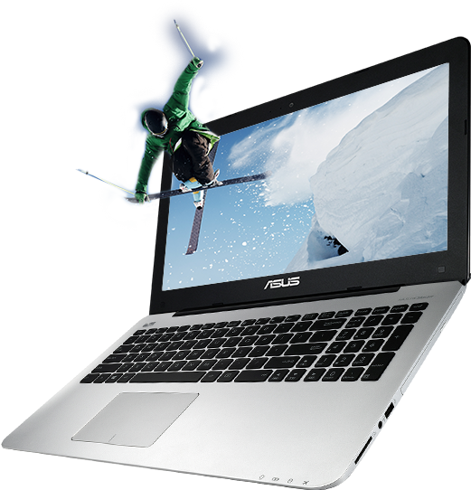 Developed By The Asus Golden Eye Team, The Exclusive - Asus X455lf Wx146t (521x542), Png Download