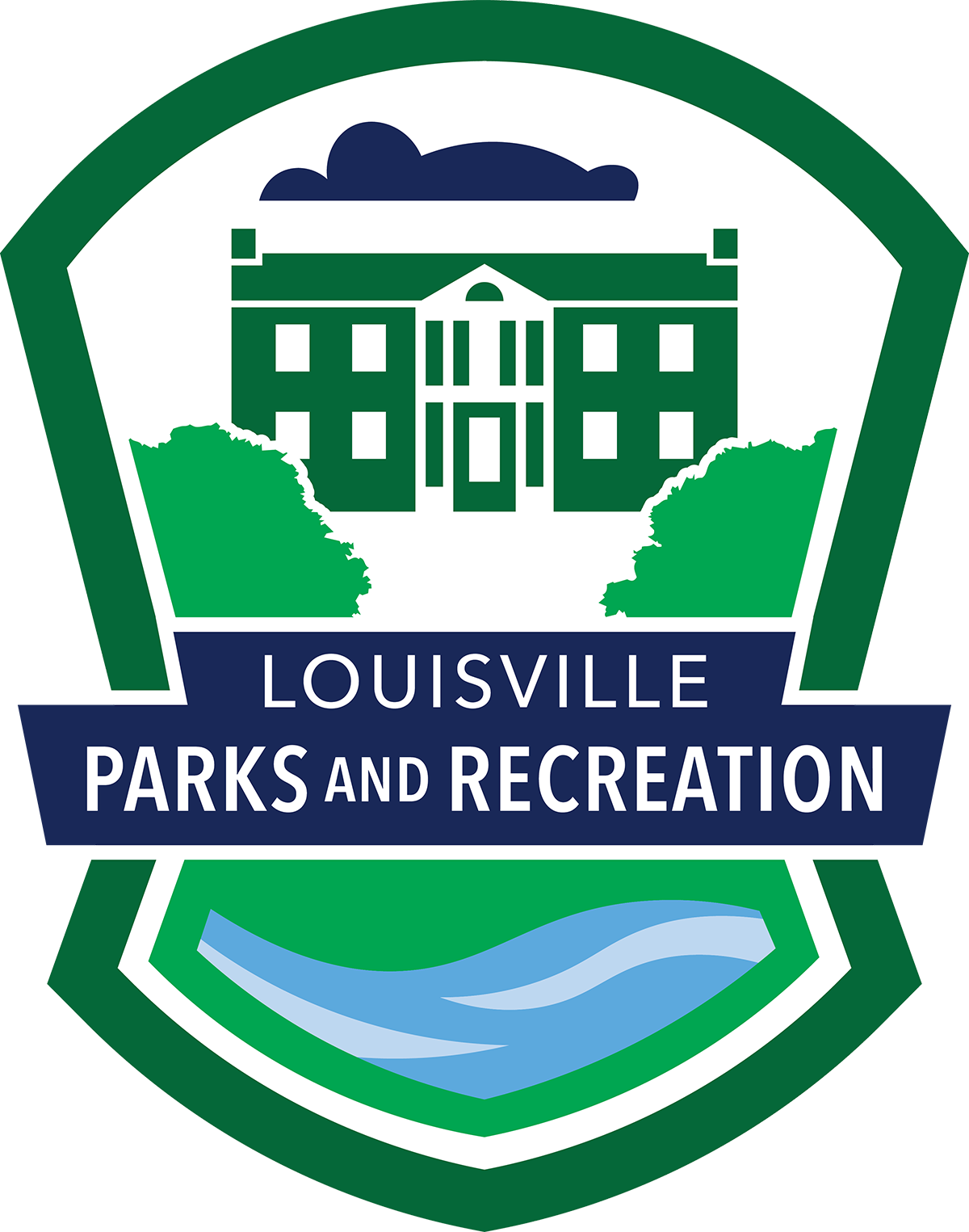 Artist Videos - Louisville Parks And Recreation Logo (1200x1525), Png Download