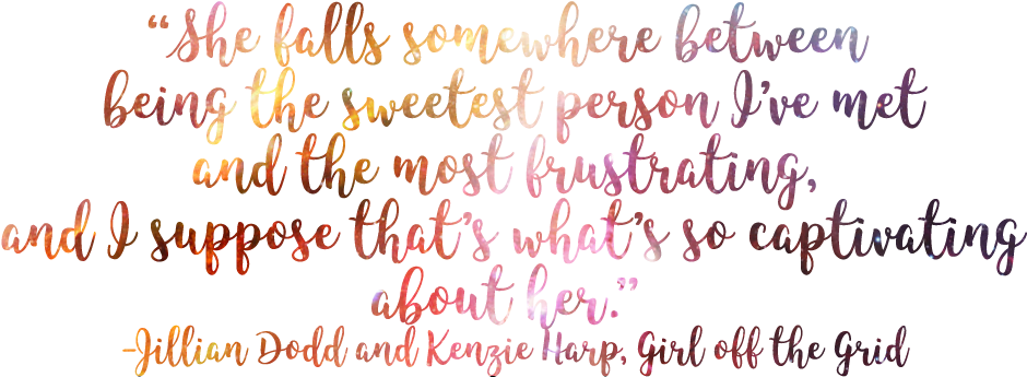 Girl Off The Grid Quote - Lilac (1280x800), Png Download