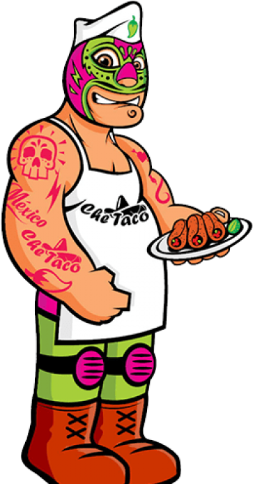 Taquero Cuerpo Entero - Mexican Cuisine (700x700), Png Download