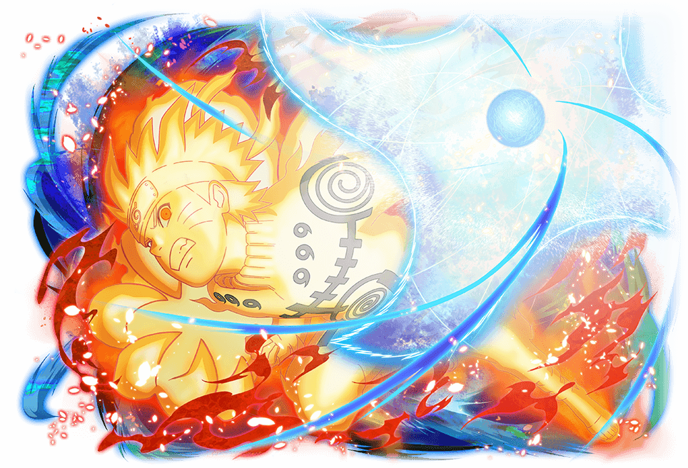 Naruto Blazing Naruto Two Suns (964x656), Png Download