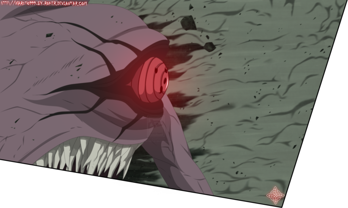 Naruto Shippuuden Hintergrund With A Sign Called *ten - Наруто Десятихвостый Пнг (1155x691), Png Download