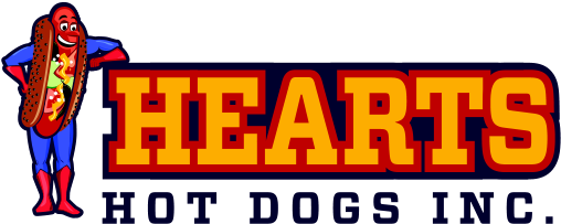 Copyright Hearts Hotdogs Inc (609x354), Png Download