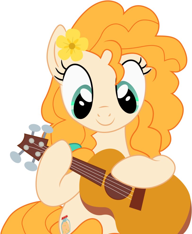 Absurd Res, Acoustic Guitar, Artist - My Little Pony With Guitar (860x1024), Png Download