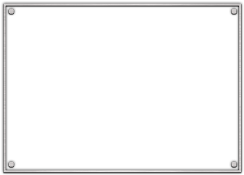 Silver Border 1 - Rectangle Shape Clipart Black And White (500x363), Png Download