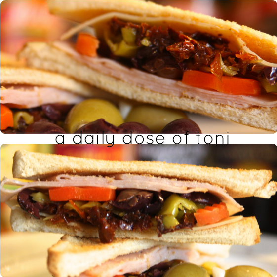 Italian Turkey Sandwich - Fast Food (600x600), Png Download