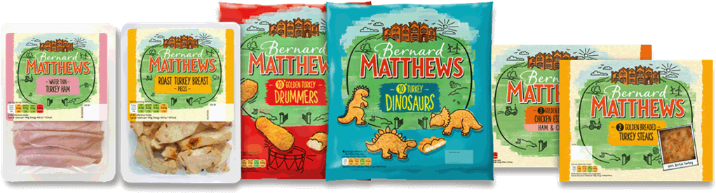 Bernard Matthews 2 Turkey Escalopes (1160x448), Png Download