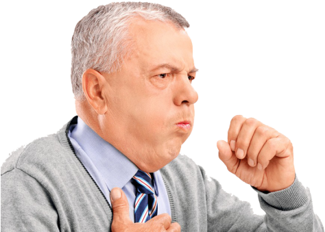 Cough - Person Coughing (586x360), Png Download