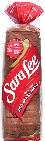 Tuscan Turkey Sandwich Recipe - Sara Lee Whole Wheat Bread (273x461), Png Download