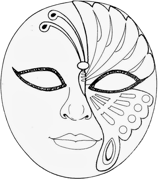 Aqui Vai Uma Pequena Amostra Do Que Vem Por Ai, Clique - Mascaras Para Dibujar (635x640), Png Download