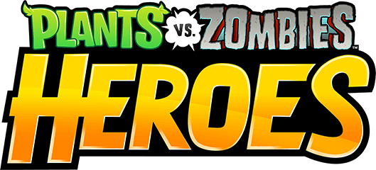 Magic Mushroom - Plants Vs Zombies Heroes Logo (529x240), Png Download